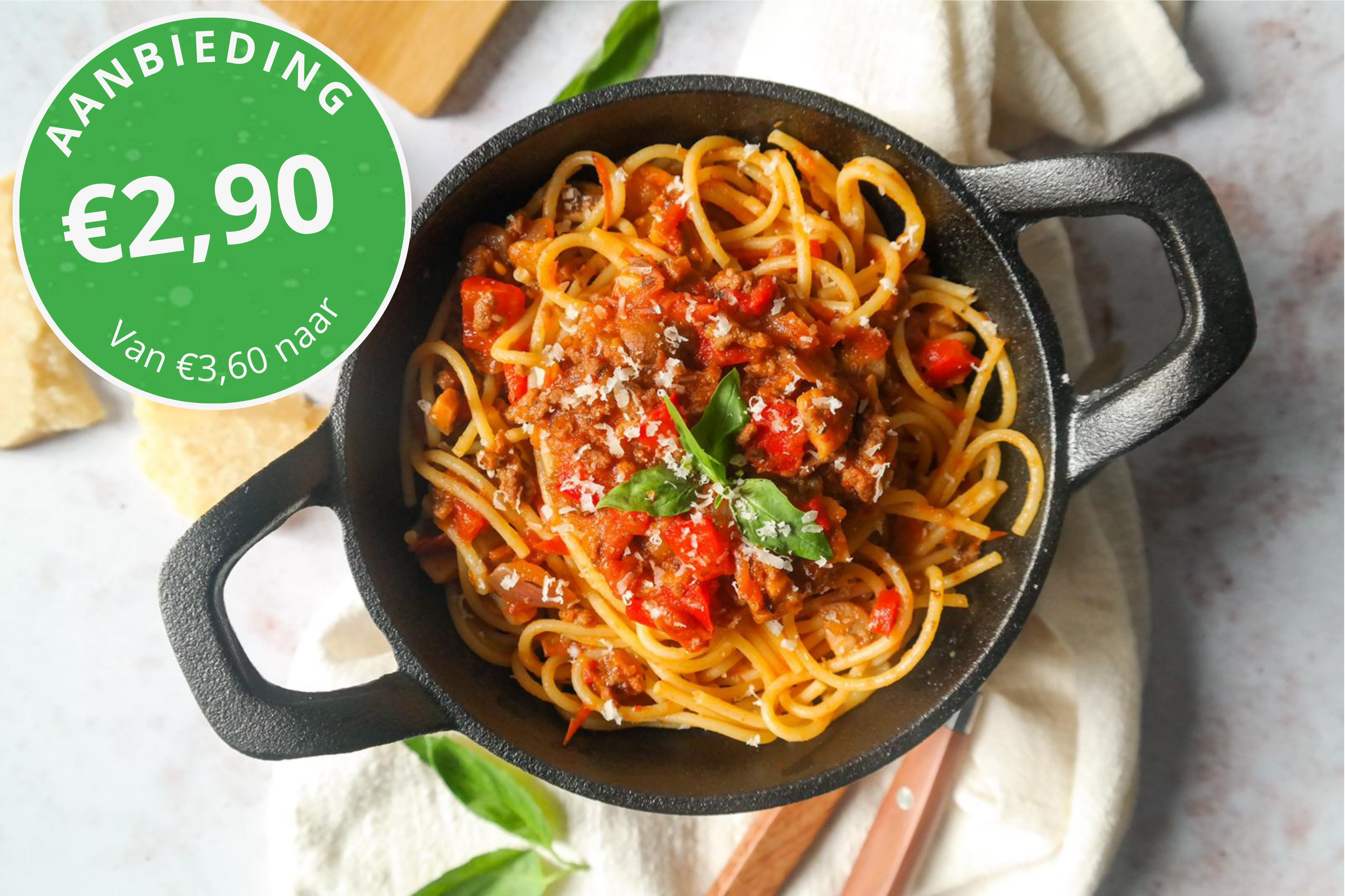 Aanbieding: Varkensgehakt per 250 gram